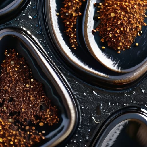 Cast Iron Polymerization Layers on surface.