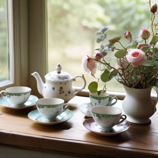 Curating Elegant Tea Party Decorations and Vintage Styling