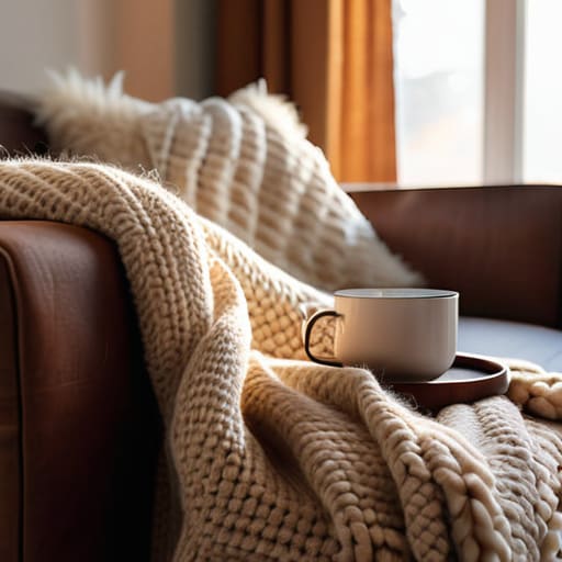 Creating Your Autumn Haven with cozy textures.