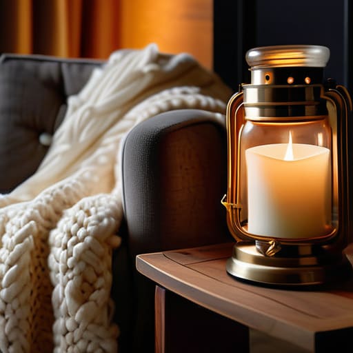 Finding Your Midnight Rhythm with cozy lighting.