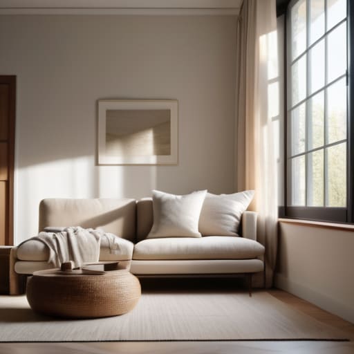Tips for decluttering a living room area.