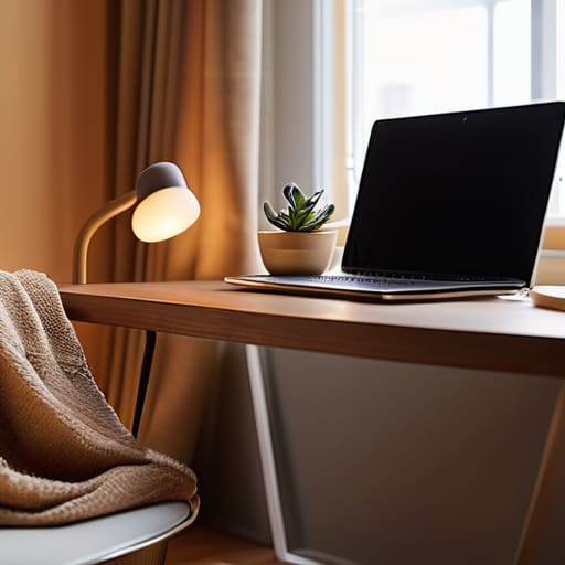 Establishing healthy home office boundaries.