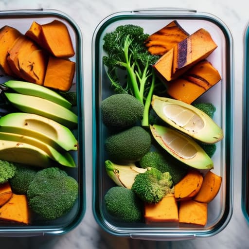 Healthy meal prep ideas for the week.