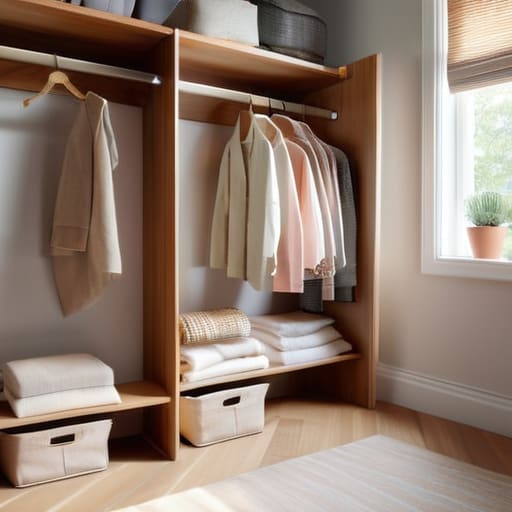 Tips for organizing small closets efficiently.