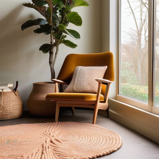 Cozy DIY reading nook in a home.