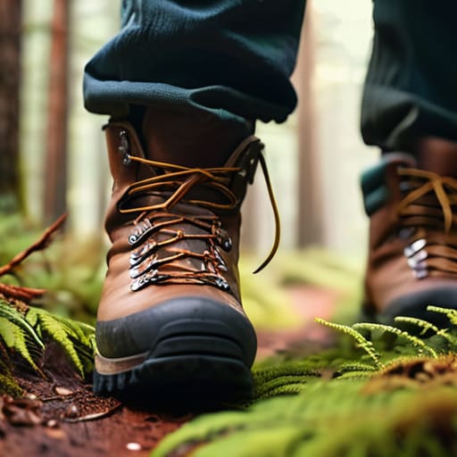 Preparing for your first forest trail walking.